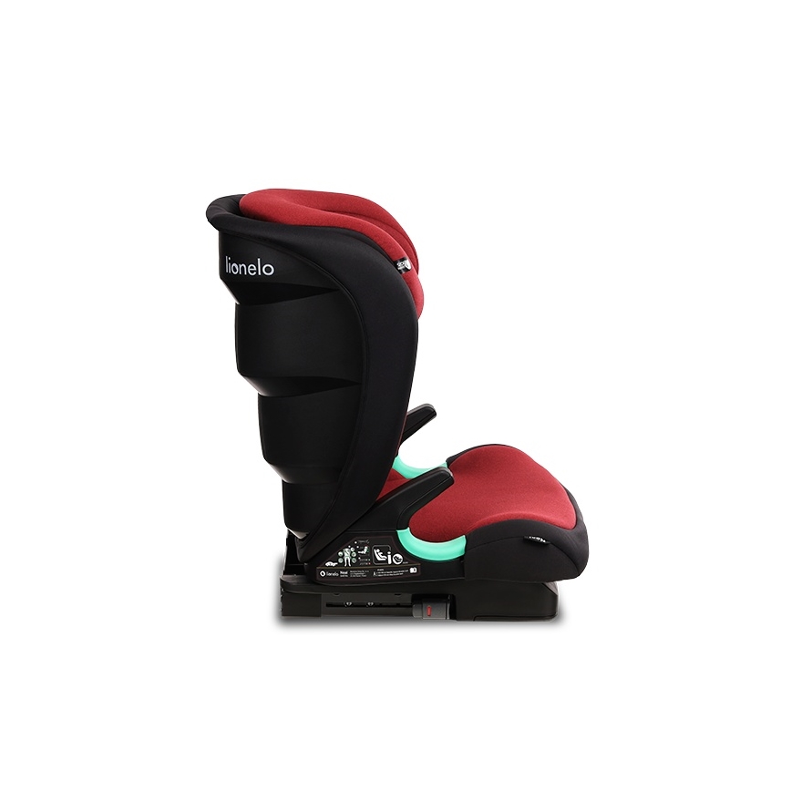 Lionelo - NEAL i-Size Car Seat 100-150 cm Red Burgundy