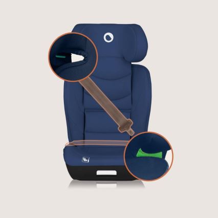 Lionelo - NEAL i-Size Child Car Seat 100-150 cm Navy Blue