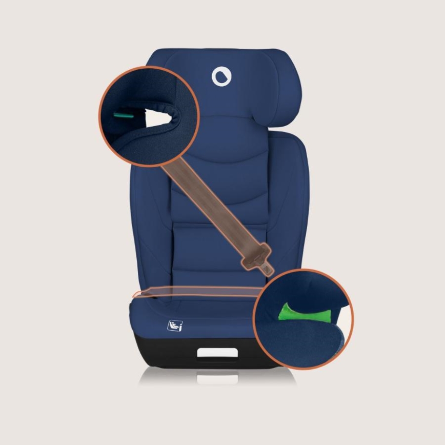 Lionelo - NEAL i-Size Child Car Seat 100-150 cm Navy Blue