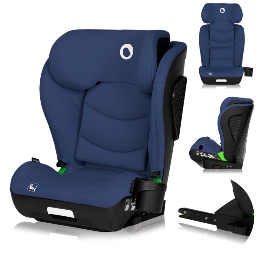 Lionelo - NEAL i-Size Child Car Seat 100-150 cm Navy Blue