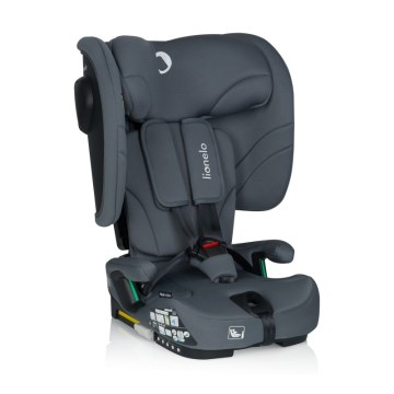 Lionelo - NELLY i-Size Foldable Child Car Seat 76-150 cm Grey Graphite