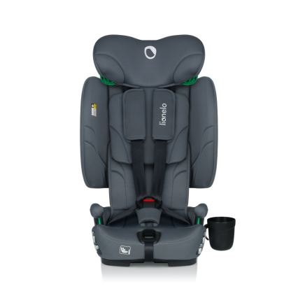 Lionelo - NELLY i-Size Foldable Child Car Seat 76-150 cm Grey Graphite
