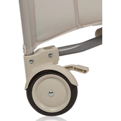 Lionelo - Playpen MILLE PLUS Grey Beige