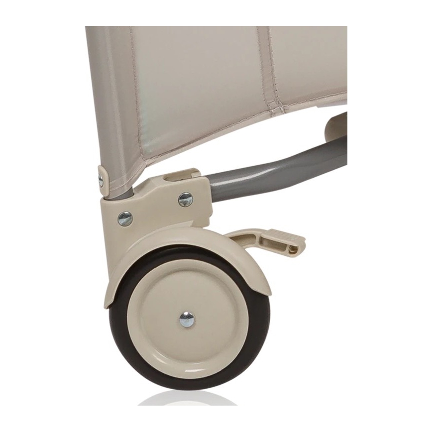 Lionelo - Playpen MILLE PLUS Grey Beige