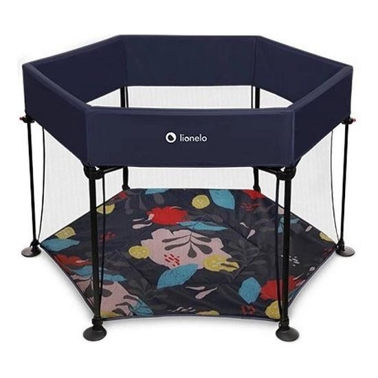 Lionelo - Playpen ROEL dark blue