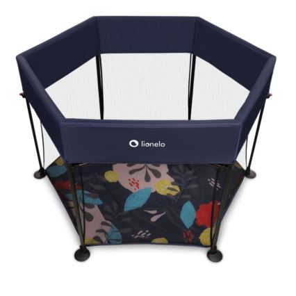 Lionelo - Playpen ROEL dark blue