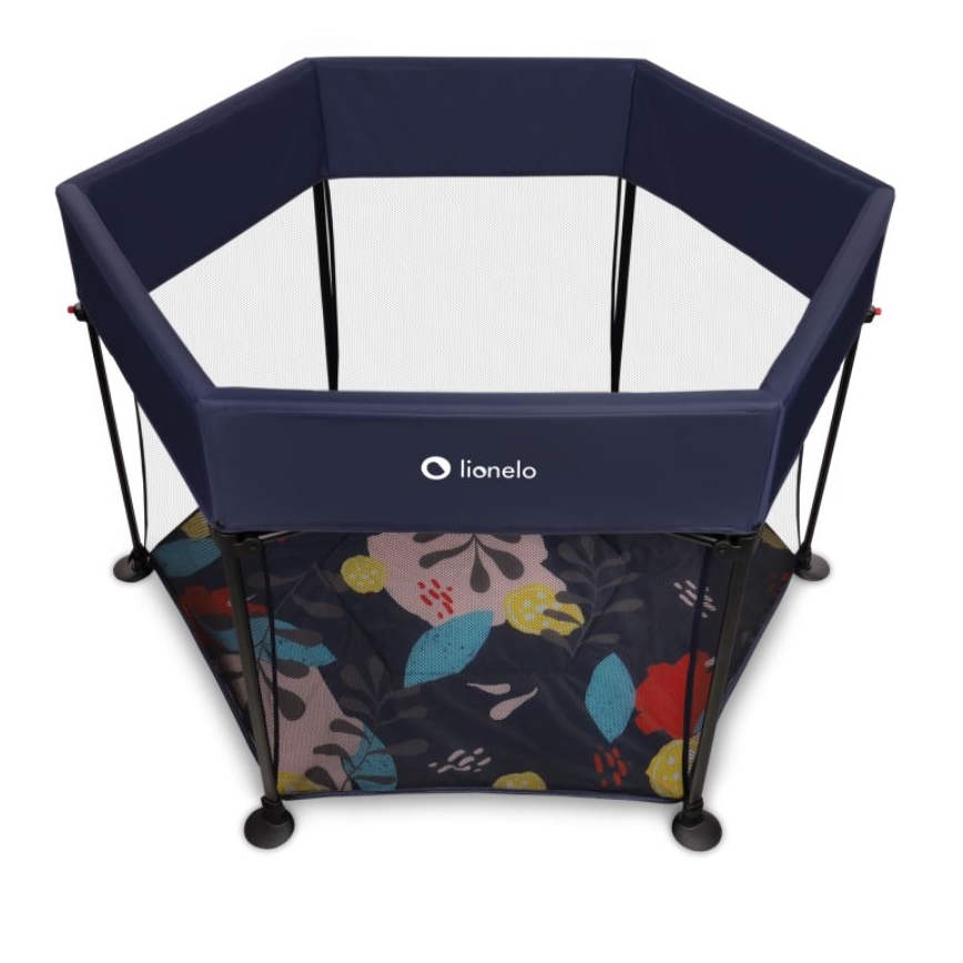 Lionelo - Playpen ROEL dark blue