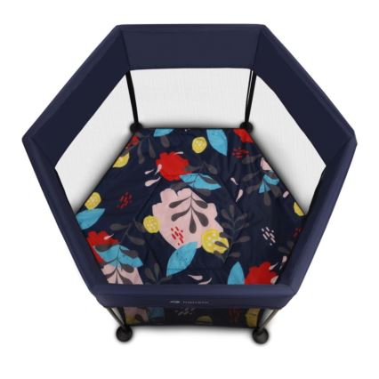 Lionelo - Playpen ROEL dark blue