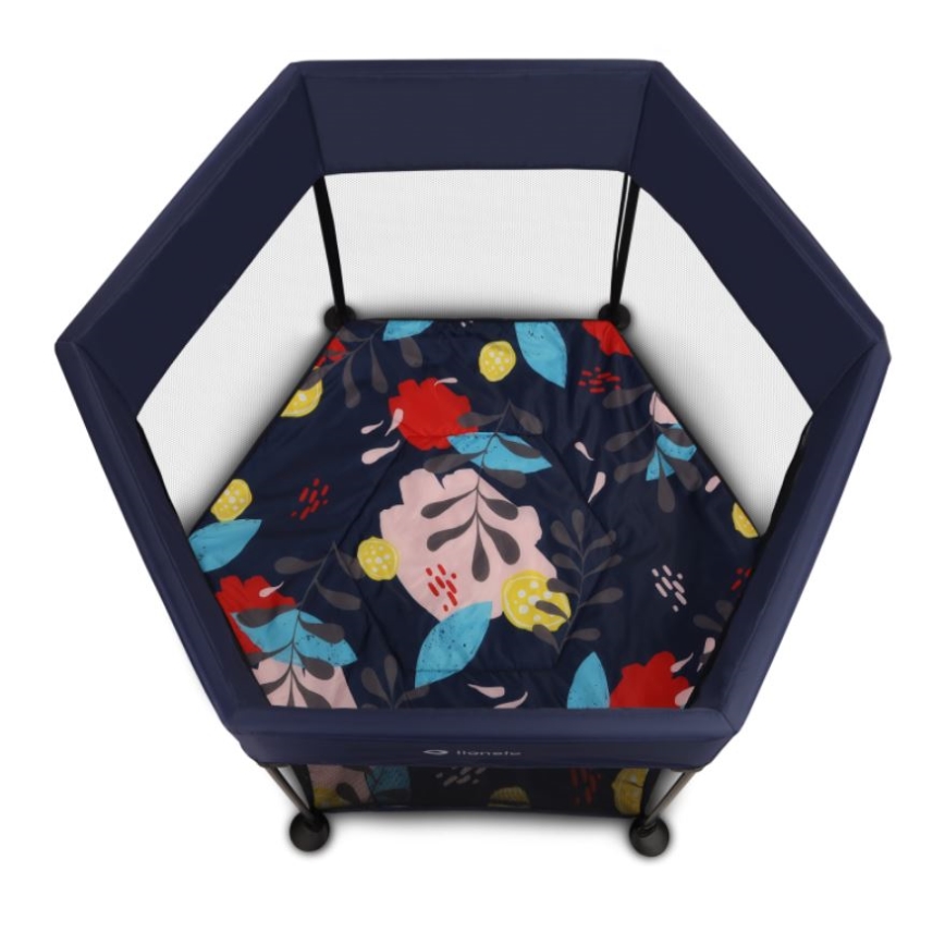 Lionelo - Playpen ROEL dark blue