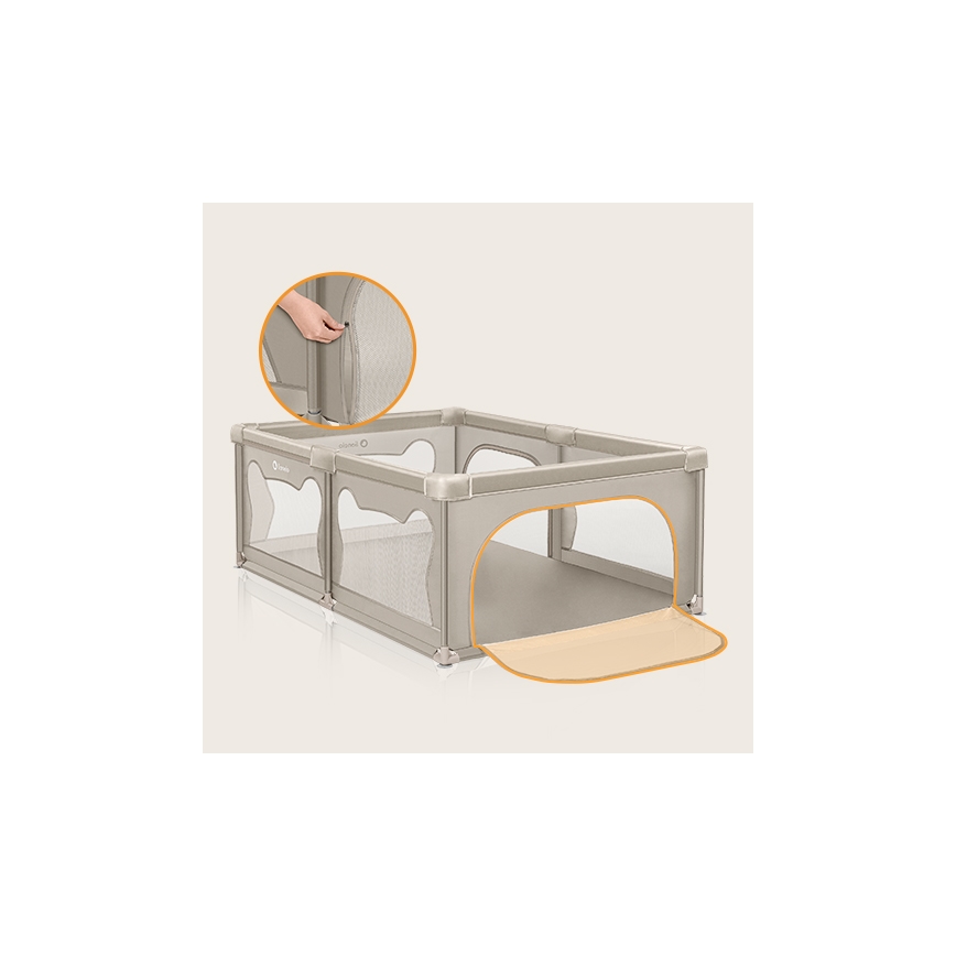 Lionelo - Playpen WILLOW beige