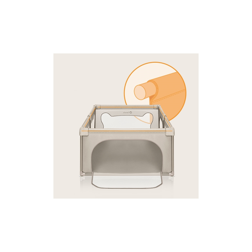 Lionelo - Playpen WILLOW beige