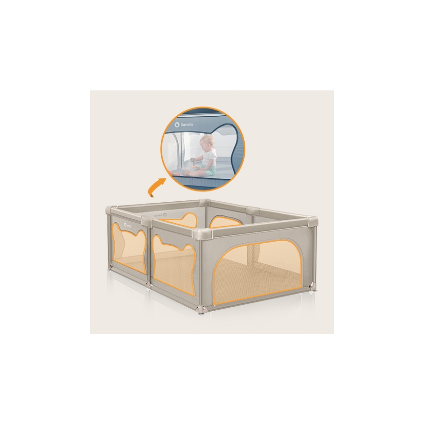 Lionelo - Playpen WILLOW beige