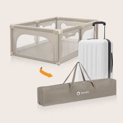 Lionelo - Playpen WILLOW beige
