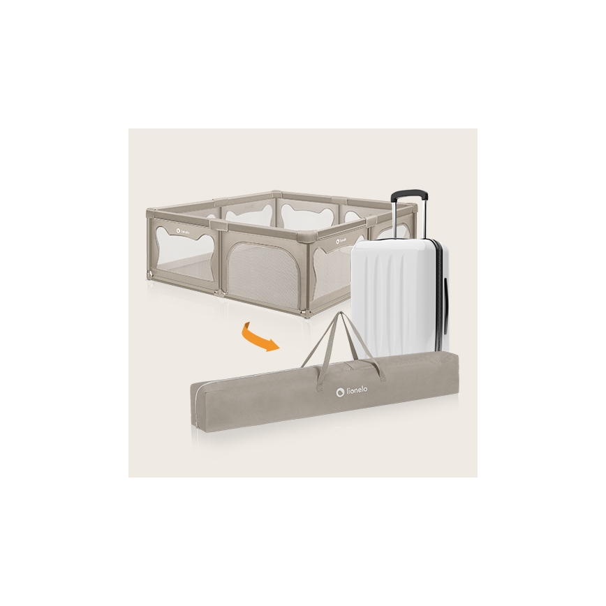 Lionelo - Playpen WILLOW XL beige
