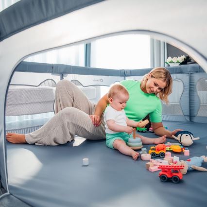 Lionelo - Playpen WILLOW XL grey