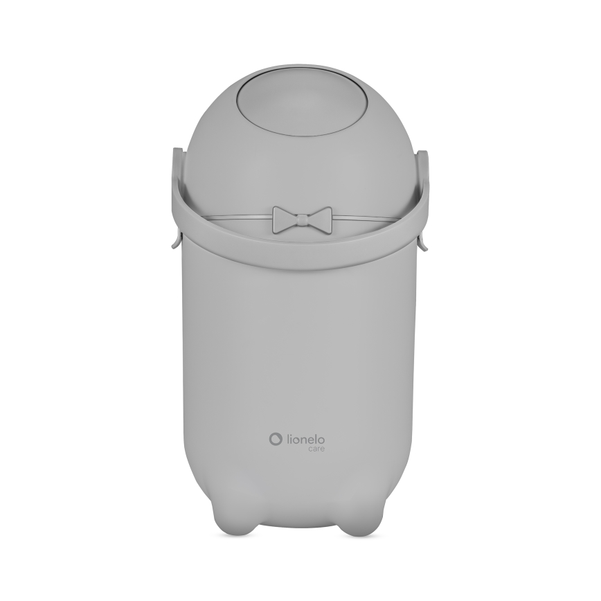 Lionelo - PUREBIN 10 L Diaper Bin, Grey