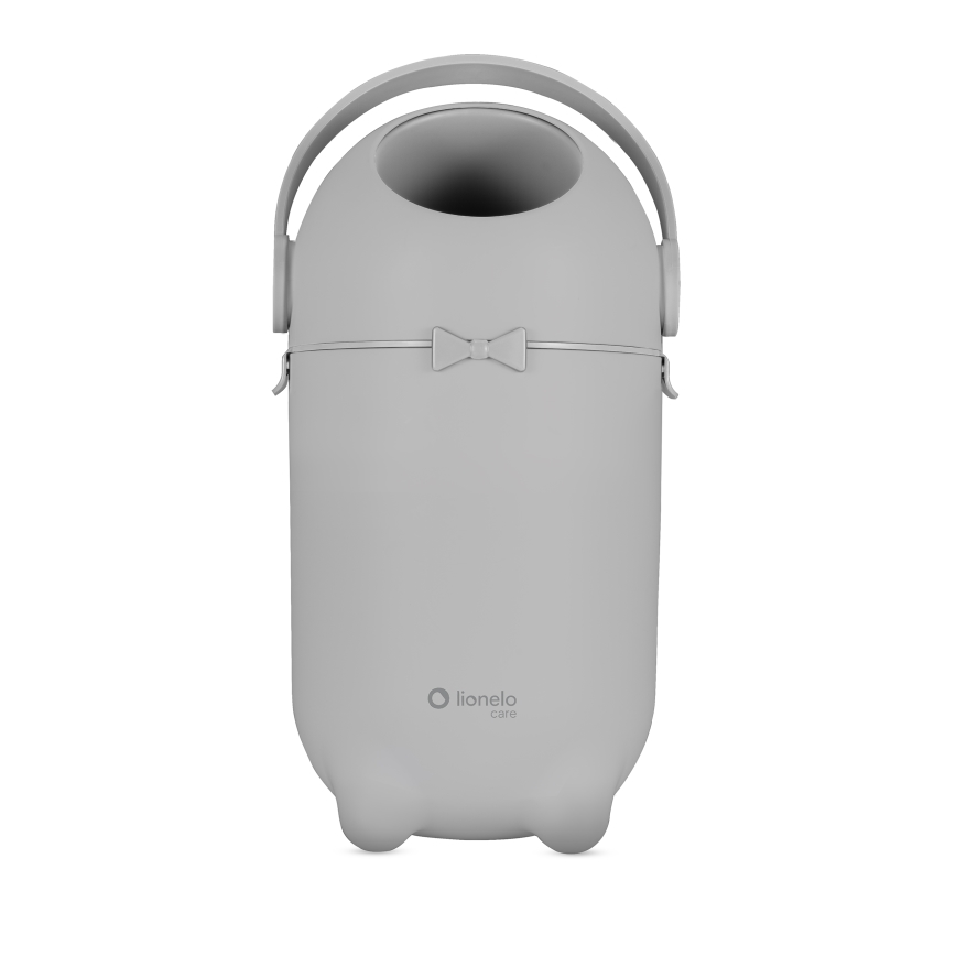 Lionelo - PUREBIN 10 L Diaper Bin, Grey
