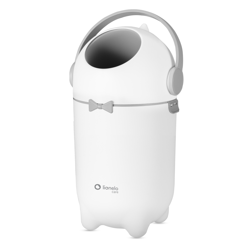 Lionelo - PUREBIN 10 L Diaper Bin White