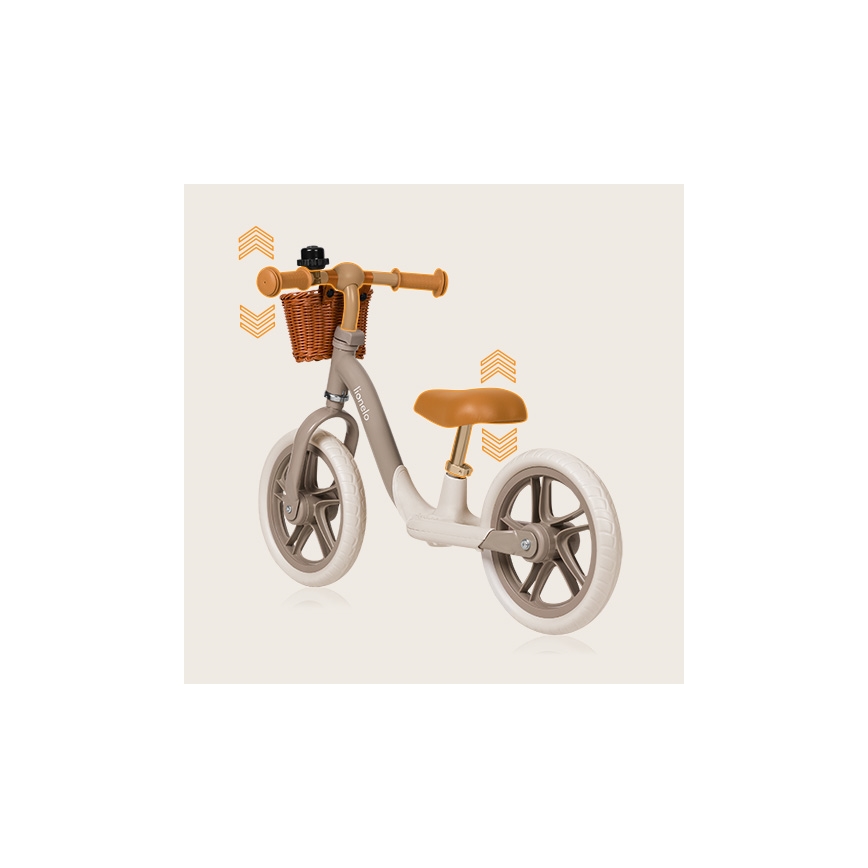 Lionelo - Push bike ALEX PLUS beige