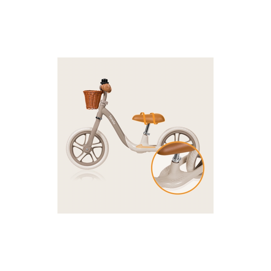 Lionelo - Push bike ALEX PLUS beige