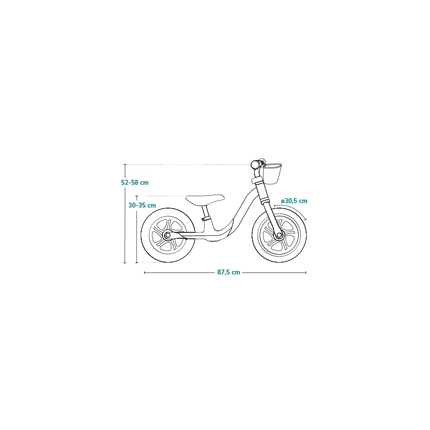 Lionelo - Push bike ALEX PLUS pink