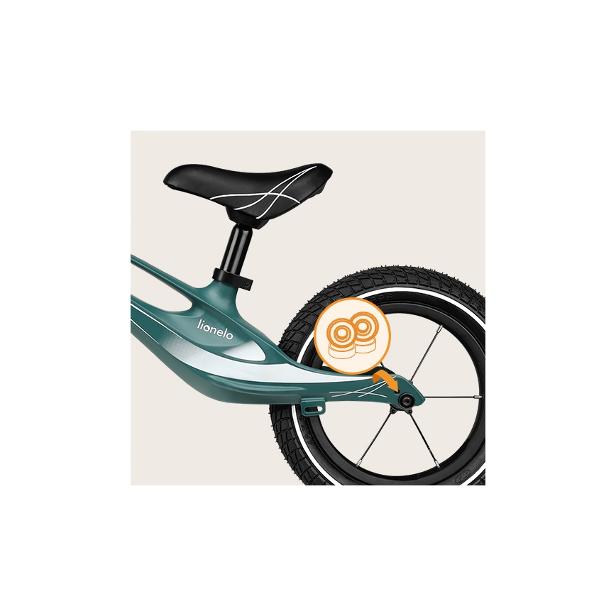 Lionelo - Push bike BART AIR green
