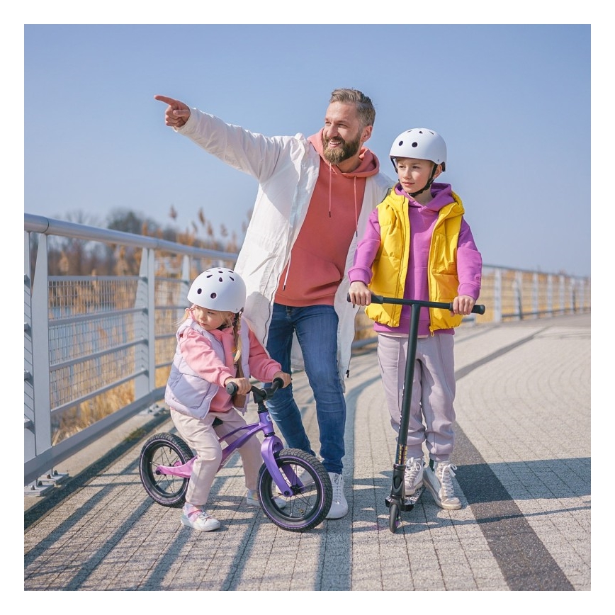Lionelo - Push bike BART AIR purple/pink