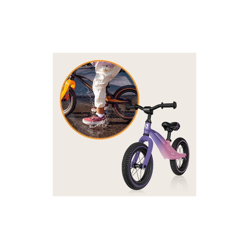 Lionelo - Push bike BART AIR purple/pink