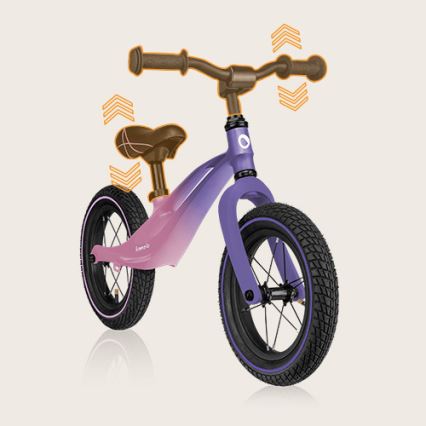 Lionelo - Push bike BART AIR purple/pink