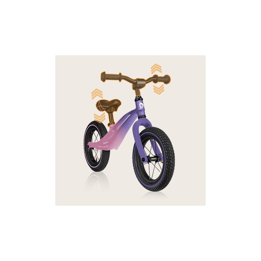 Lionelo - Push bike BART AIR purple/pink