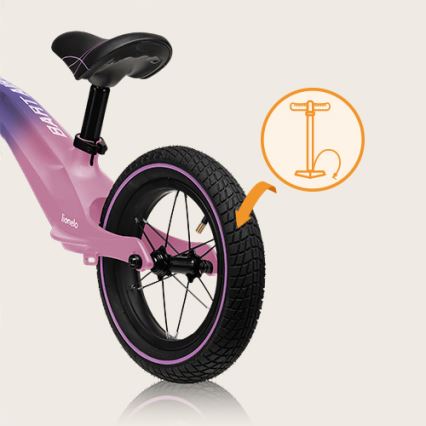 Lionelo - Push bike BART AIR purple/pink