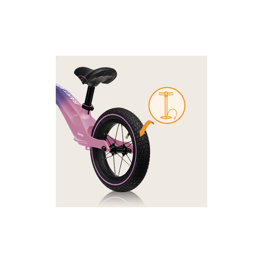 Lionelo - Push bike BART AIR purple/pink