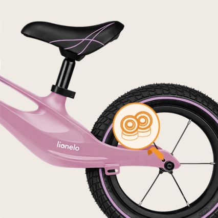 Lionelo - Push bike BART AIR purple/pink