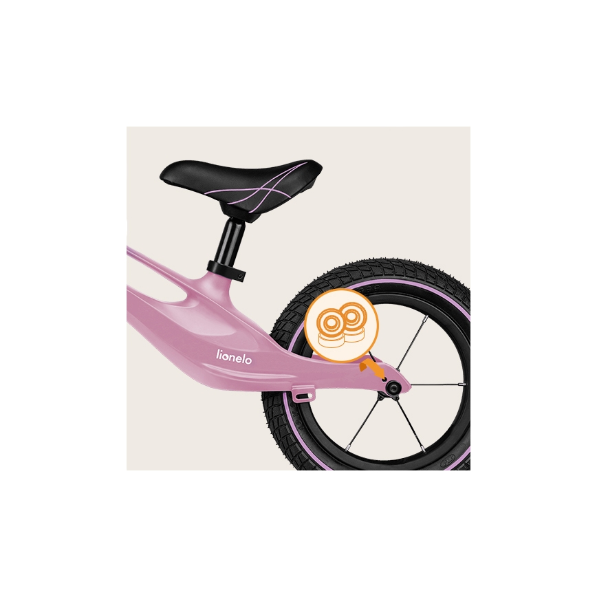 Lionelo - Push bike BART AIR purple/pink