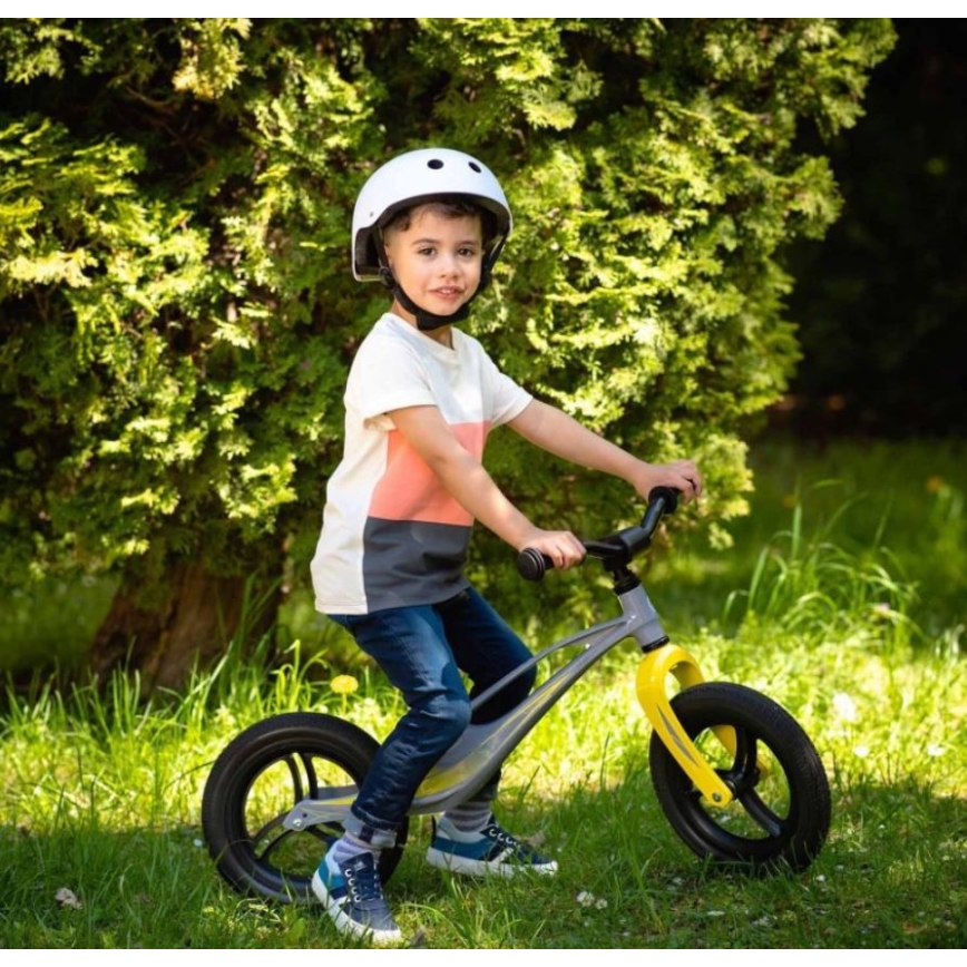 Lionelo - Push bike BART TOUR grey/yellow