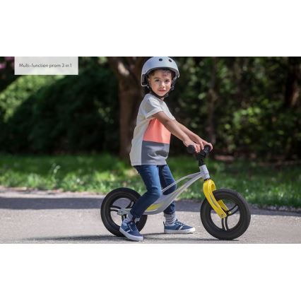 Lionelo - Push bike BART TOUR grey/yellow