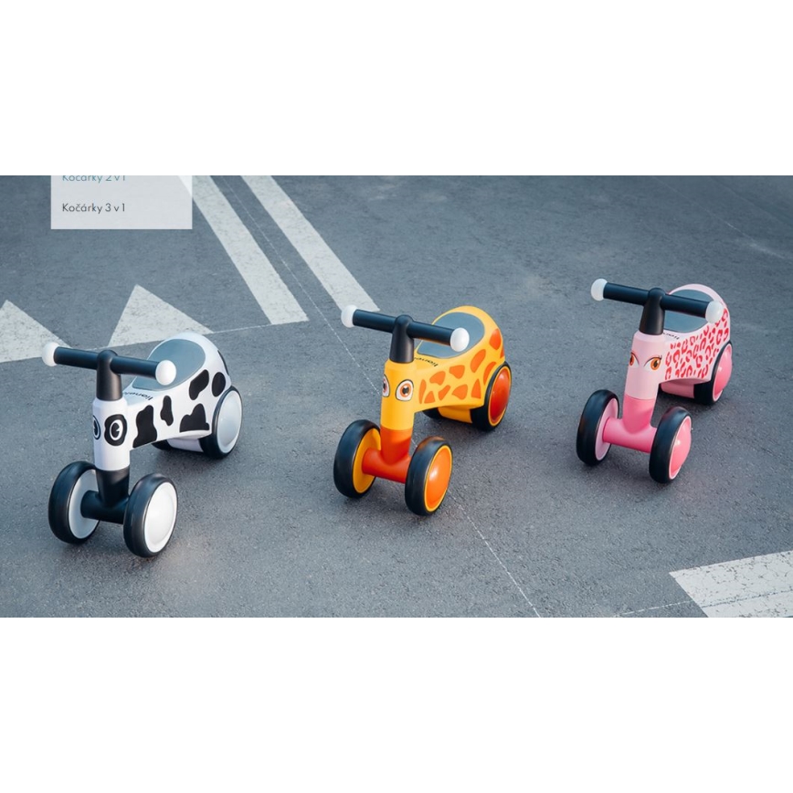 Lionelo - Push bike SAMMY black/white