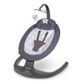 Lionelo - RALF Baby Bouncer with Melody, 4xAA, Grey/White + Remote Control