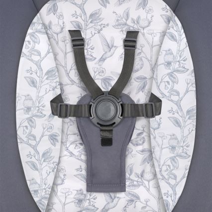 Lionelo - RALF Baby Bouncer with Melody, 4xAA, Grey/White + Remote Control