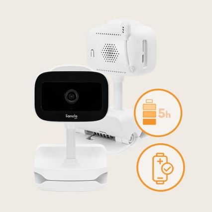 Lionelo - Rechargeable BABYLINE GO Baby Monitor 5V 2600 mAh