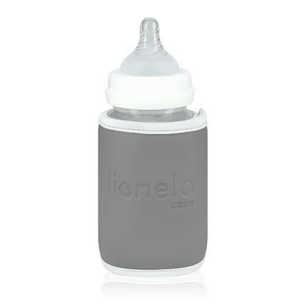 Lionelo - Rechargeable Bottle Warmer THERMUP GO 18W/5V Grey Silver