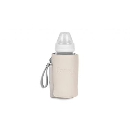 Lionelo - Rechargeable bottle warmer THERMUP GO PLUS 10W/5V beige