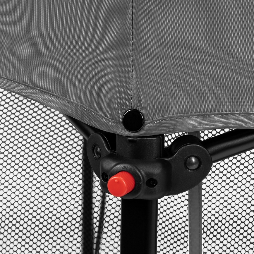 Lionelo - ROEL Playpen Grey Multicolor