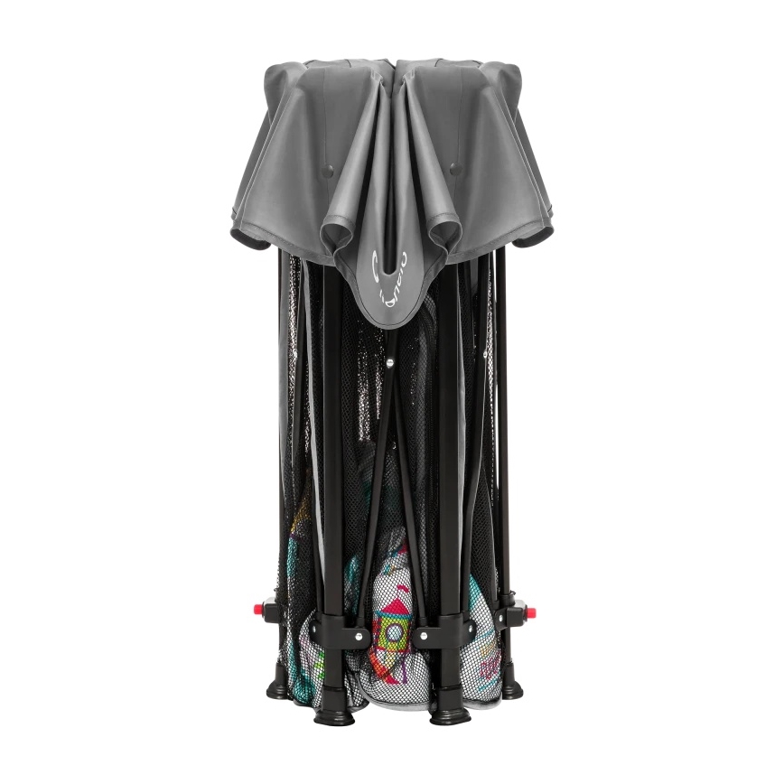 Lionelo - ROEL PLUS Playpen Grey Multicolor