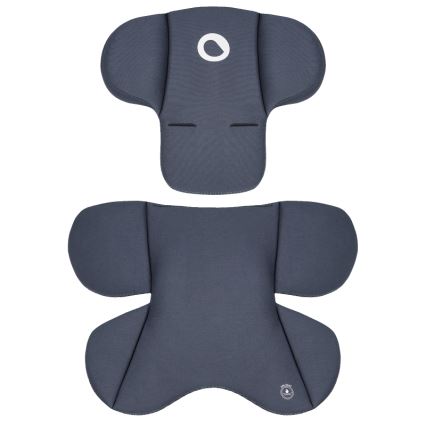 Lionelo - Rotating car seat with base ASTRID SET i-Size 40-87 cm Black Grey