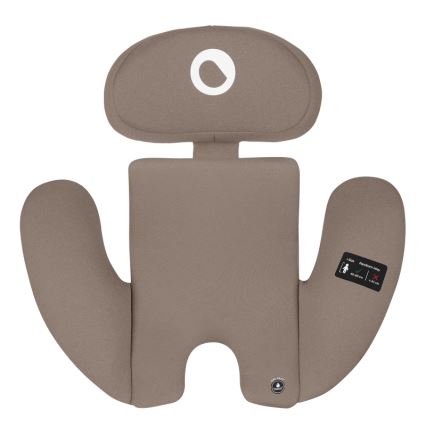 Lionelo - Rotating car seat with base BASTIAAN ONE i-Size 40-150 cm Beige Sand