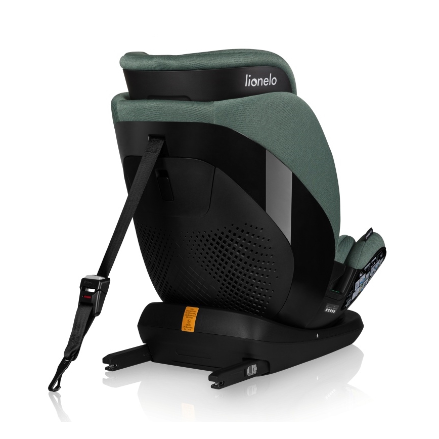 Lionelo - Rotating child car seat with base LAVENDER i-Size 76-150 cm Green Pistachio
