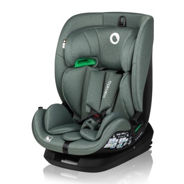 Lionelo - Rotating child car seat with base LAVENDER i-Size 76-150 cm Green Pistachio