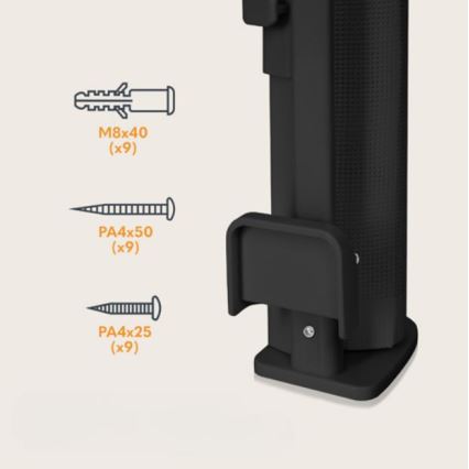 Lionelo - Safety barrier THEA black