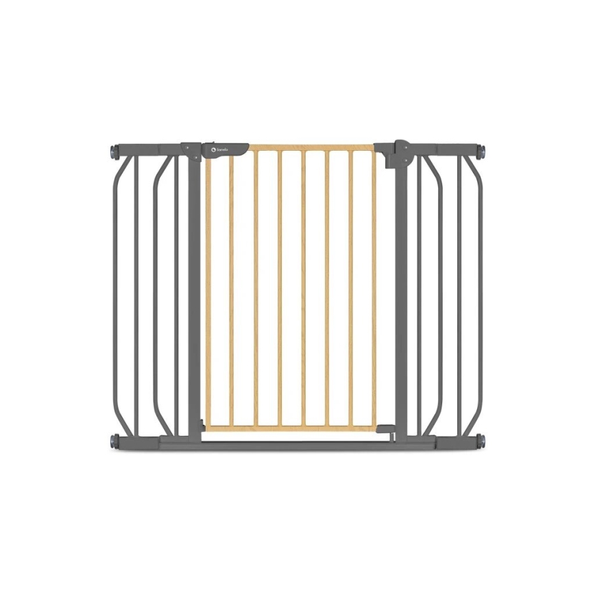 Lionelo - Safety barrier TRUUS SLIM black/beige